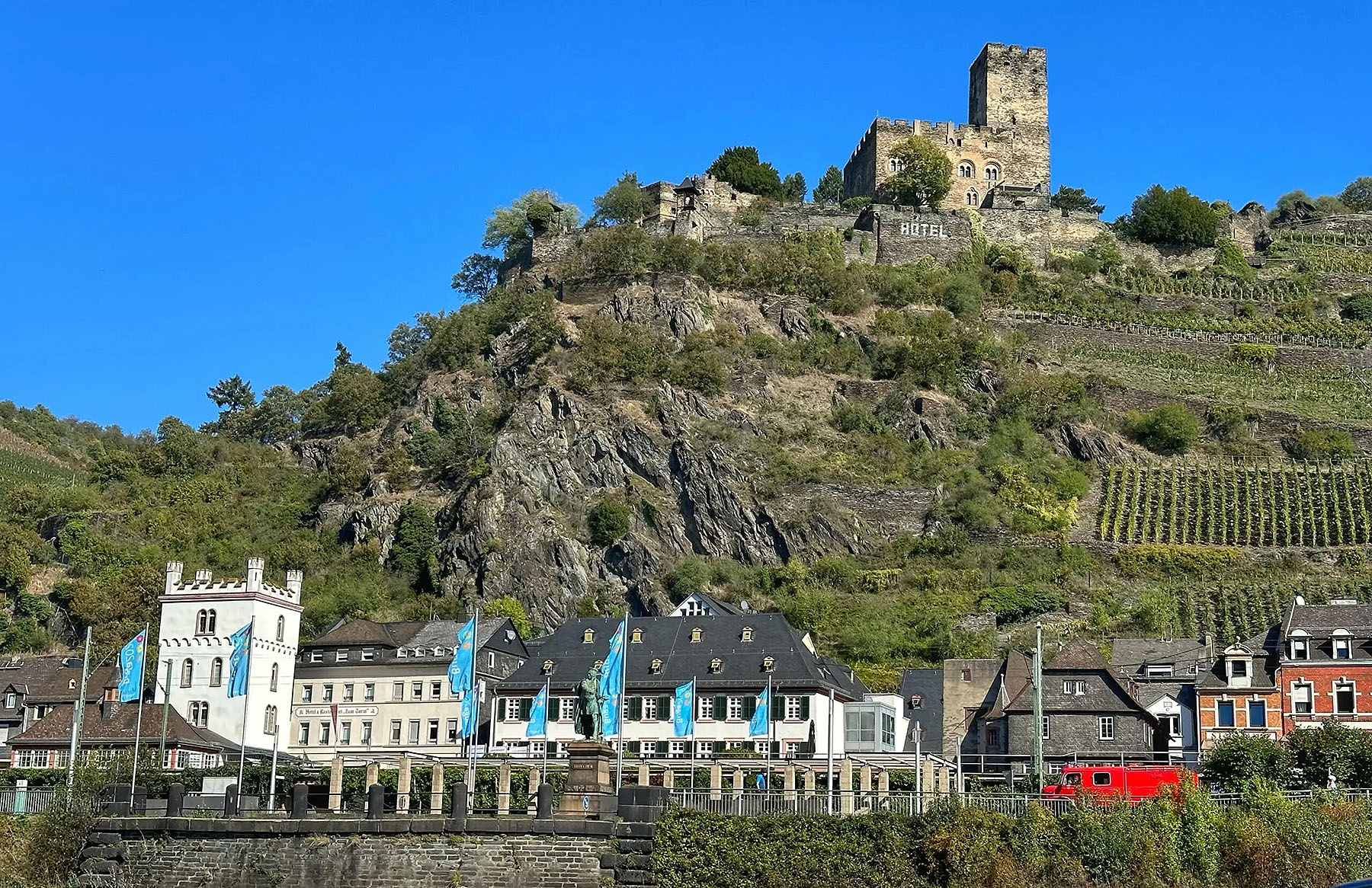 Kaub und Burg Gutenfels