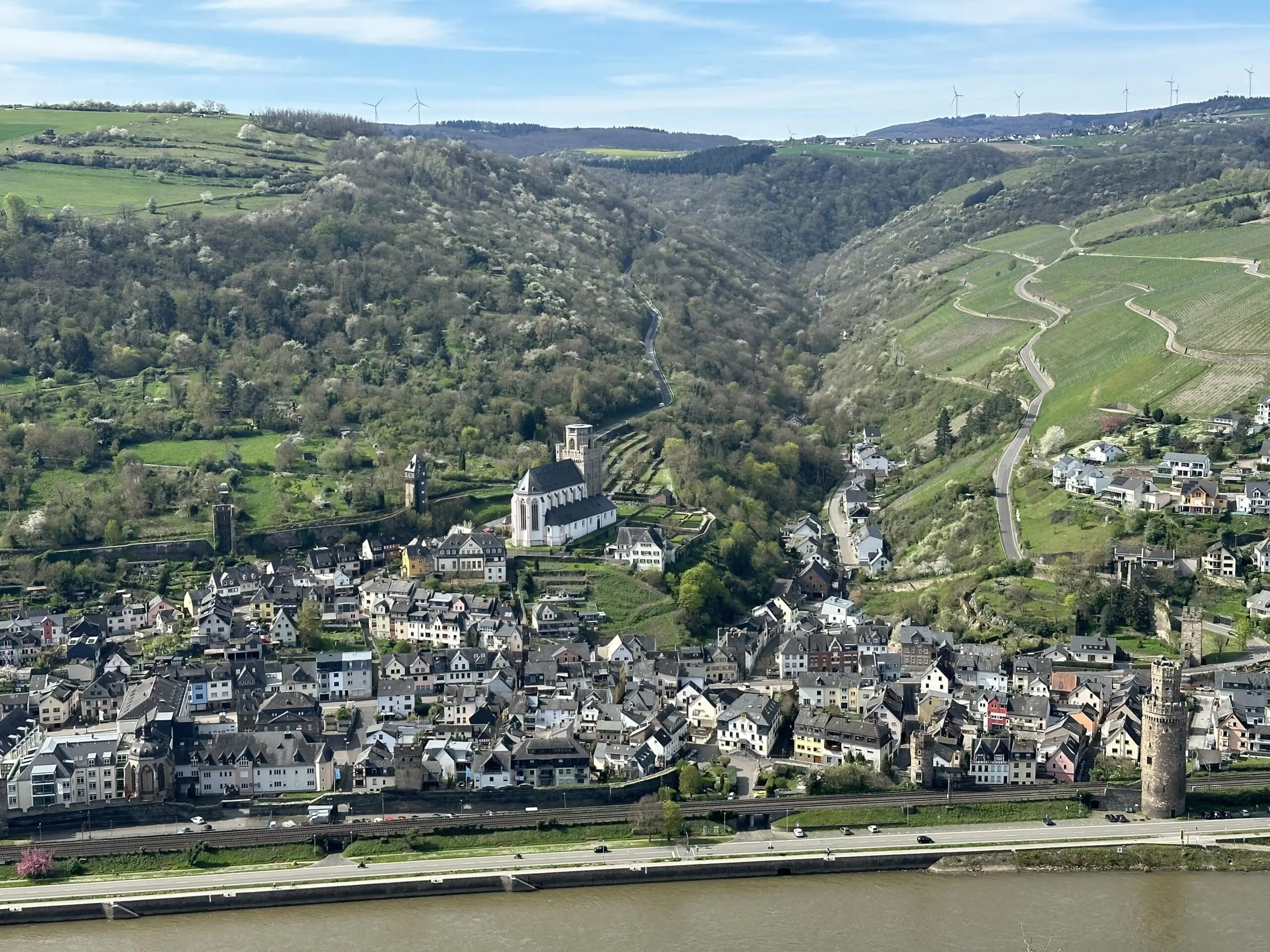 Blick auf Oberwesel